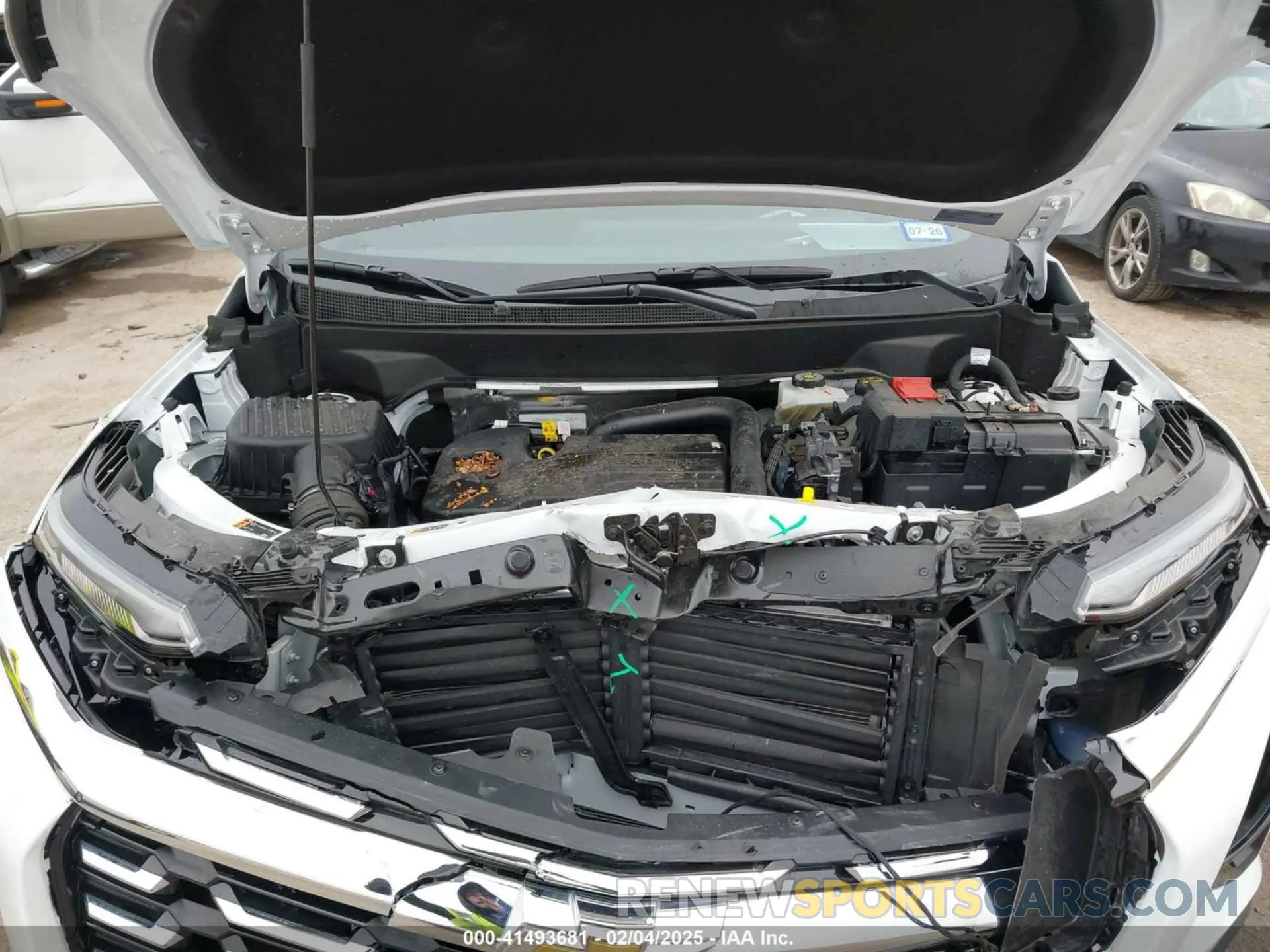 10 Photograph of a damaged car 3GNAXHEG0SL112587 CHEVROLET EQUINOX 2025