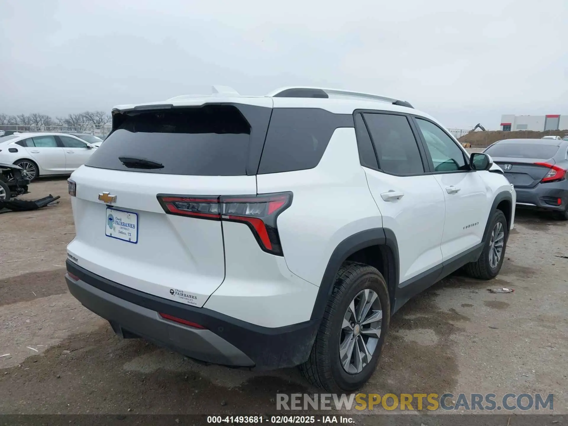 4 Photograph of a damaged car 3GNAXHEG0SL112587 CHEVROLET EQUINOX 2025