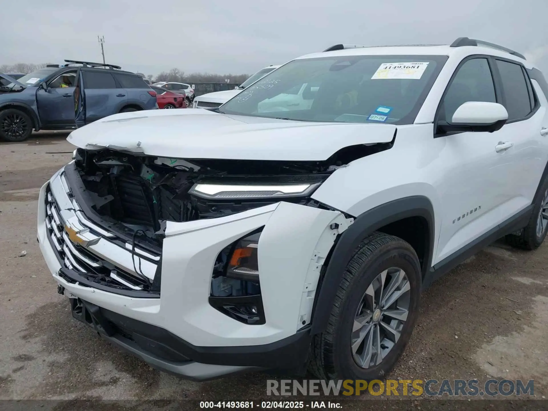 6 Photograph of a damaged car 3GNAXHEG0SL112587 CHEVROLET EQUINOX 2025