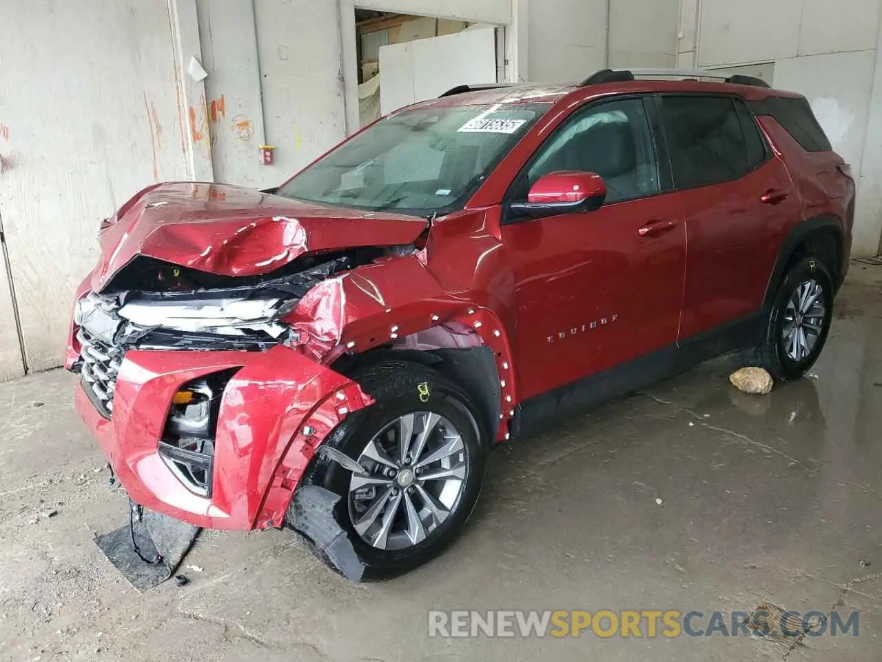 1 Фотография поврежденного автомобиля 3GNAXHEG0SL209403 CHEVROLET EQUINOX 2025