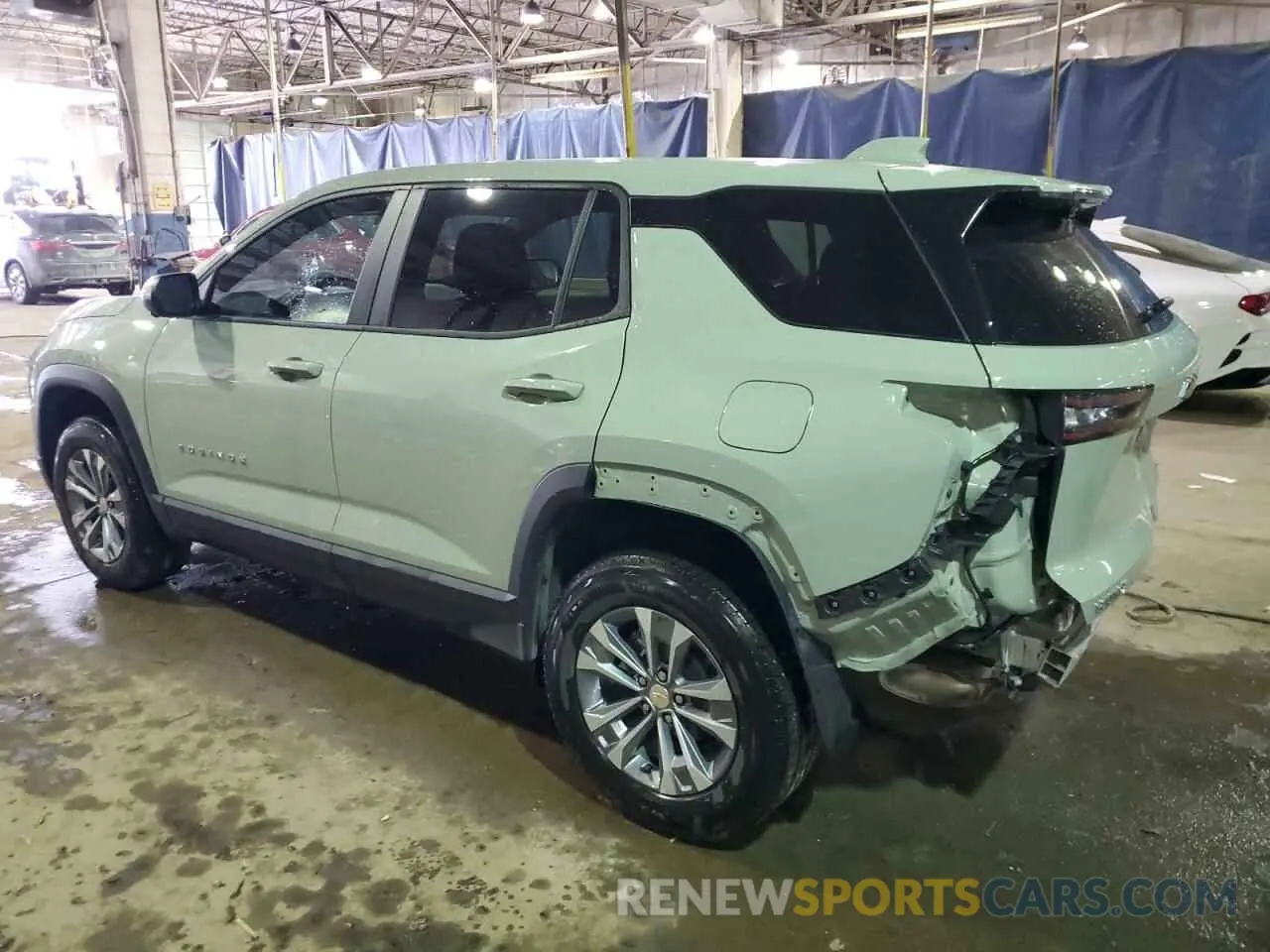 2 Photograph of a damaged car 3GNAXHEG1SL151625 CHEVROLET EQUINOX 2025