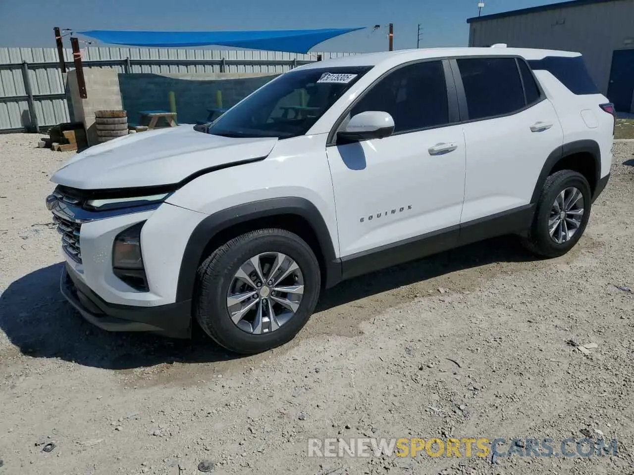 1 Photograph of a damaged car 3GNAXHEG2SL108007 CHEVROLET EQUINOX 2025