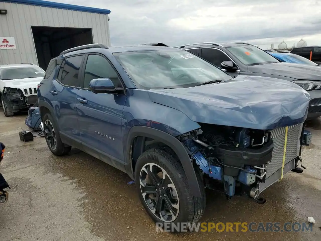 4 Photograph of a damaged car 3GNAXHEG2SL113918 CHEVROLET EQUINOX 2025