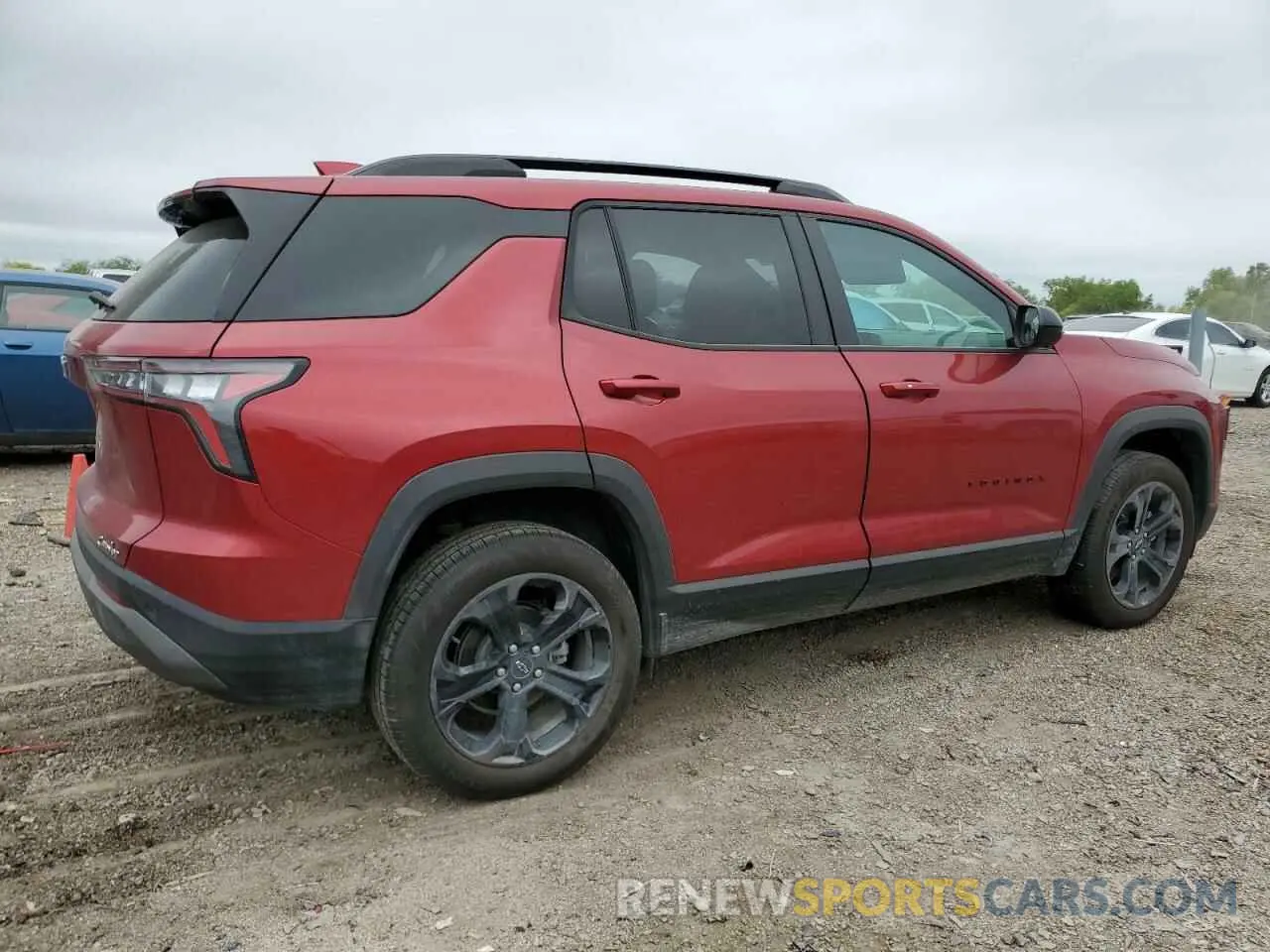 3 Photograph of a damaged car 3GNAXHEG2SL144540 CHEVROLET EQUINOX 2025