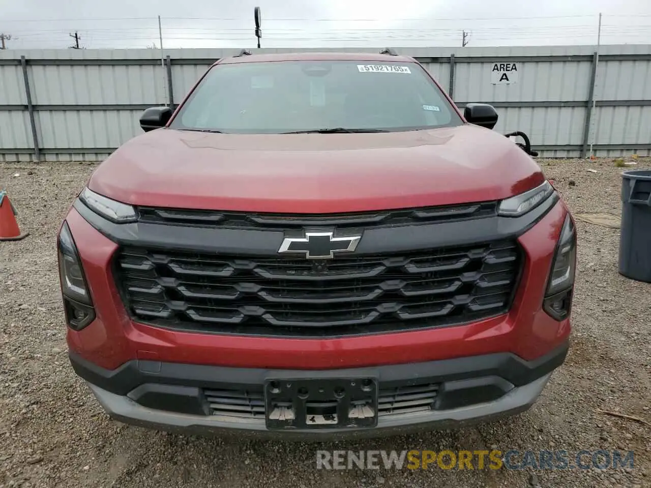 5 Photograph of a damaged car 3GNAXHEG2SL144540 CHEVROLET EQUINOX 2025
