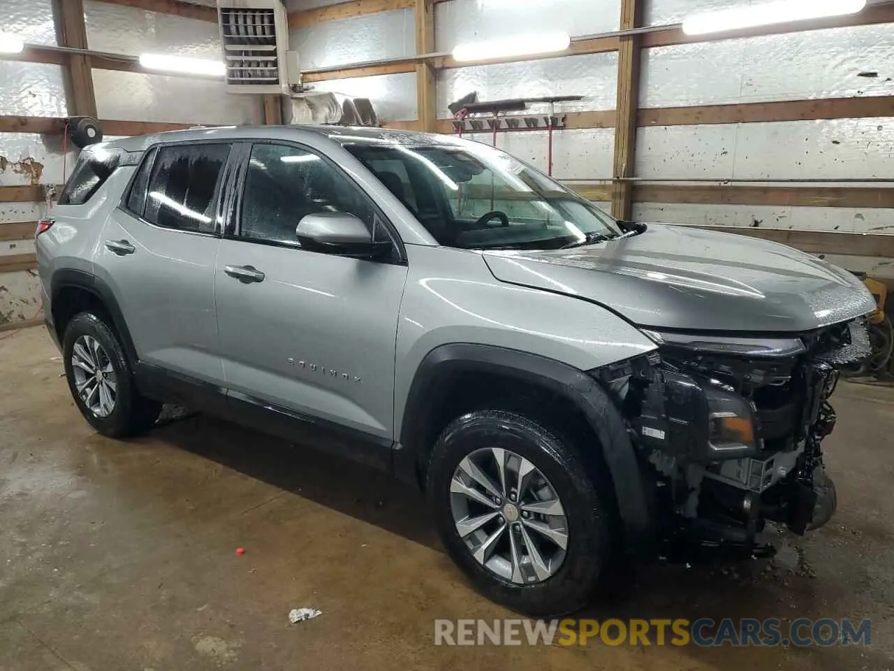 4 Photograph of a damaged car 3GNAXHEG2SL205790 CHEVROLET EQUINOX 2025
