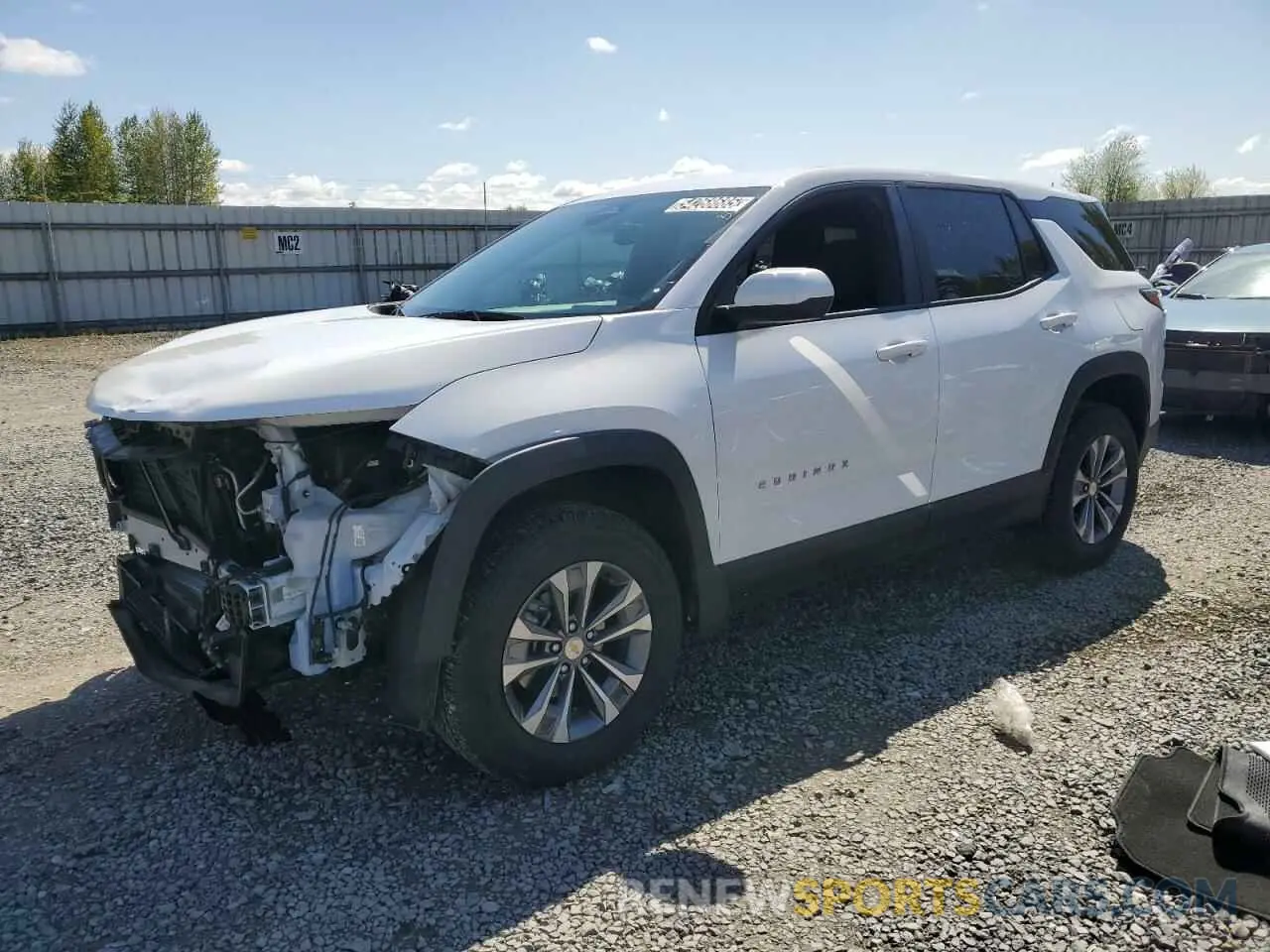 1 Photograph of a damaged car 3GNAXHEG2SL207460 CHEVROLET EQUINOX 2025
