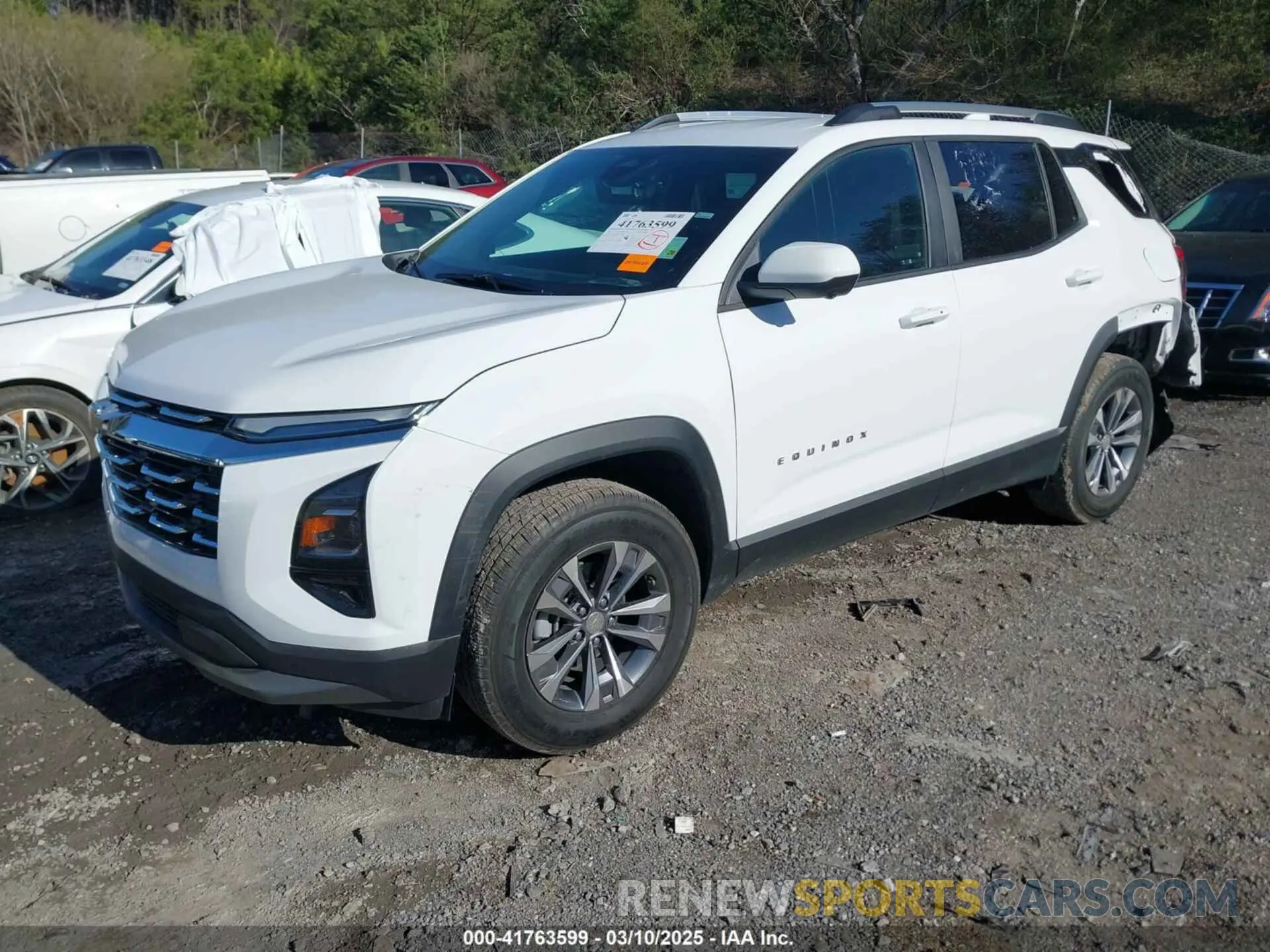 2 Photograph of a damaged car 3GNAXHEG3SL164182 CHEVROLET EQUINOX 2025