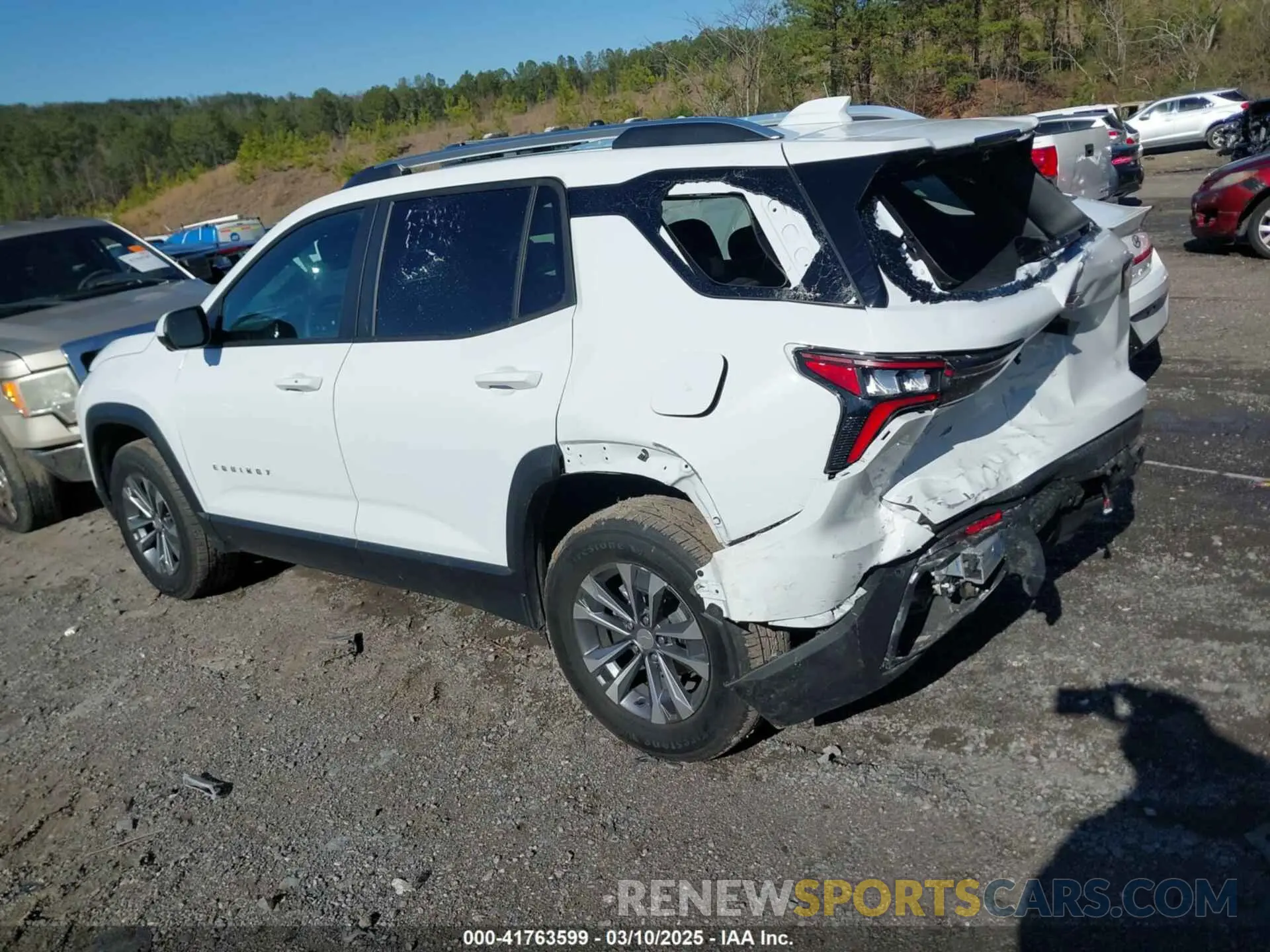 3 Photograph of a damaged car 3GNAXHEG3SL164182 CHEVROLET EQUINOX 2025