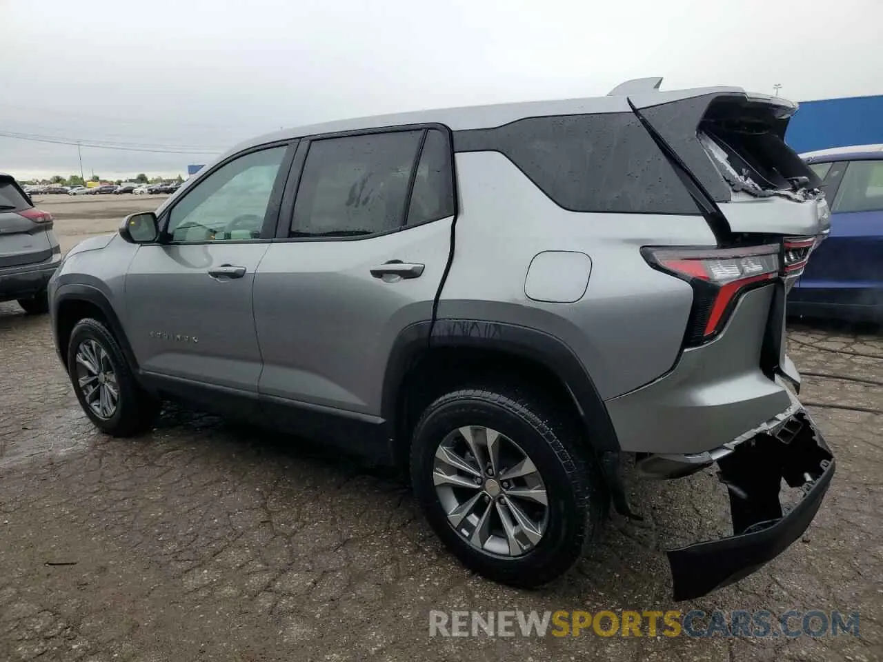 2 Photograph of a damaged car 3GNAXHEG6SL206344 CHEVROLET EQUINOX 2025