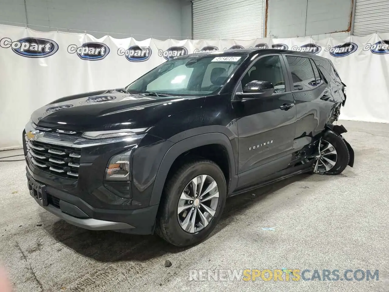 1 Photograph of a damaged car 3GNAXHEG6SL219837 CHEVROLET EQUINOX 2025