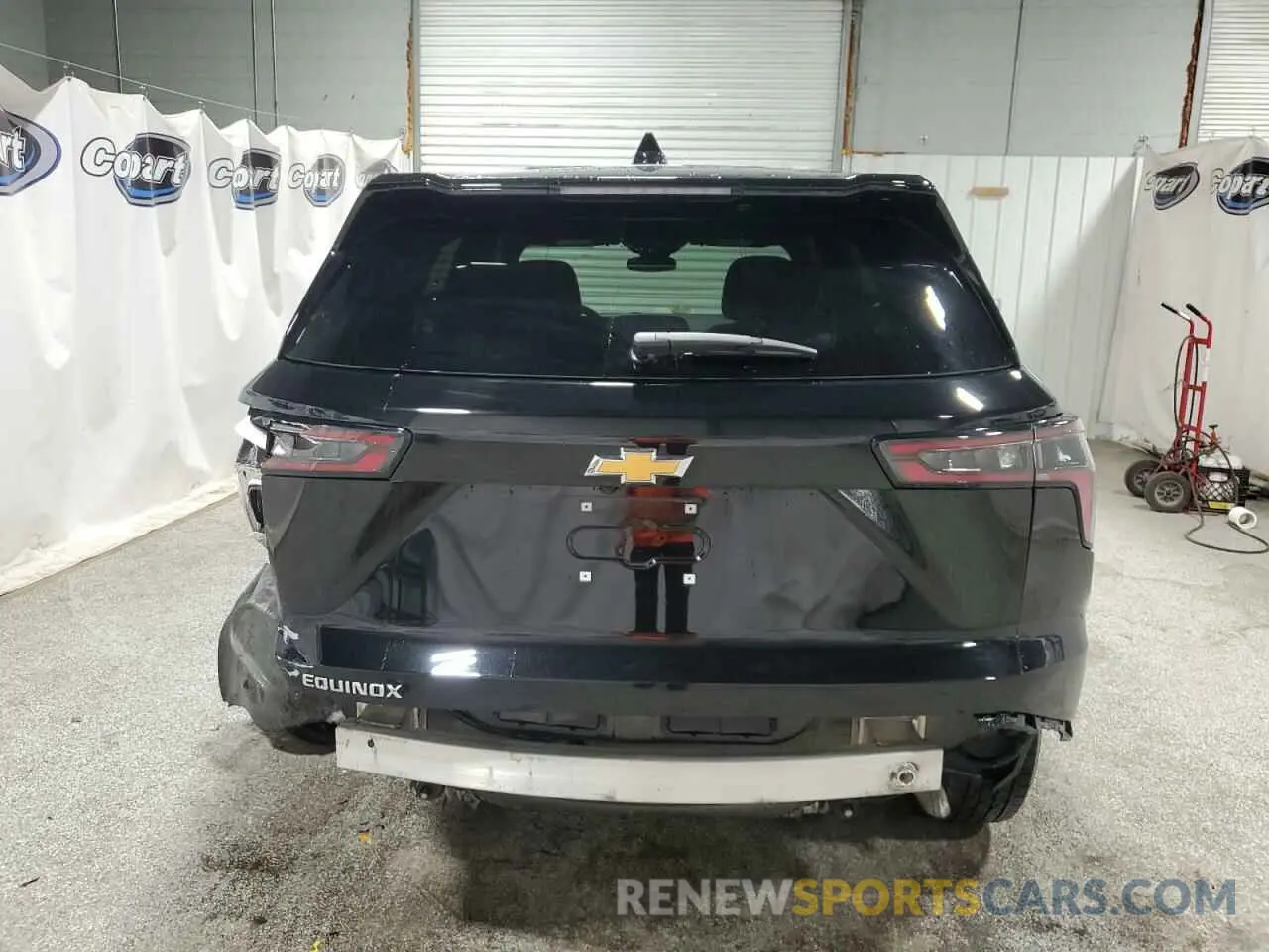 6 Photograph of a damaged car 3GNAXHEG6SL219837 CHEVROLET EQUINOX 2025