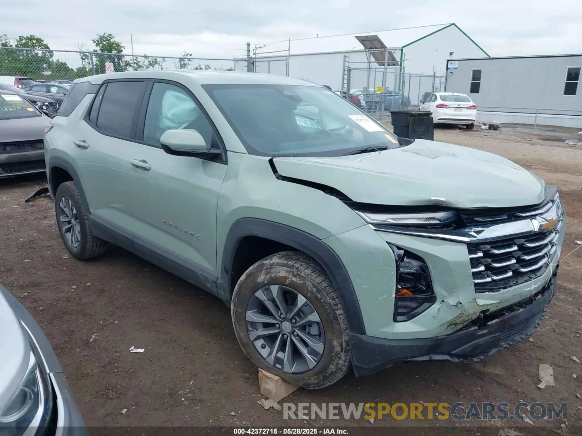 1 Фотография поврежденного автомобиля 3GNAXHEG7SL182314 CHEVROLET EQUINOX 2025