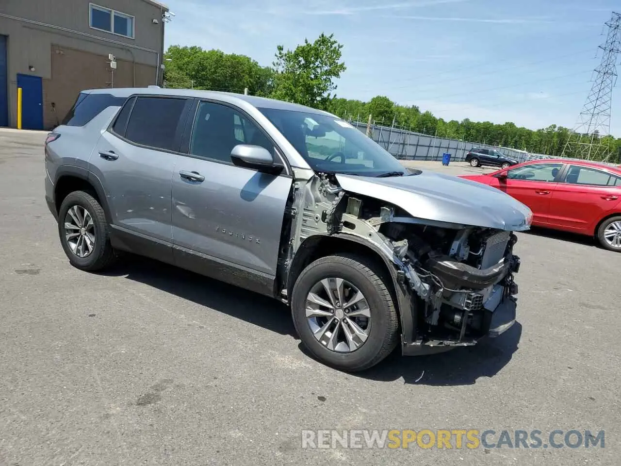 4 Photograph of a damaged car 3GNAXHEG8SL227602 CHEVROLET EQUINOX 2025