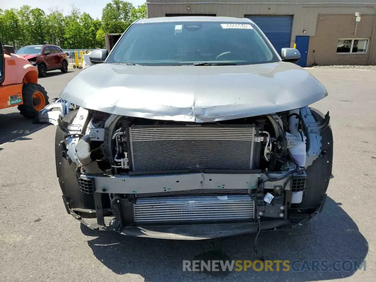 5 Photograph of a damaged car 3GNAXHEG8SL227602 CHEVROLET EQUINOX 2025