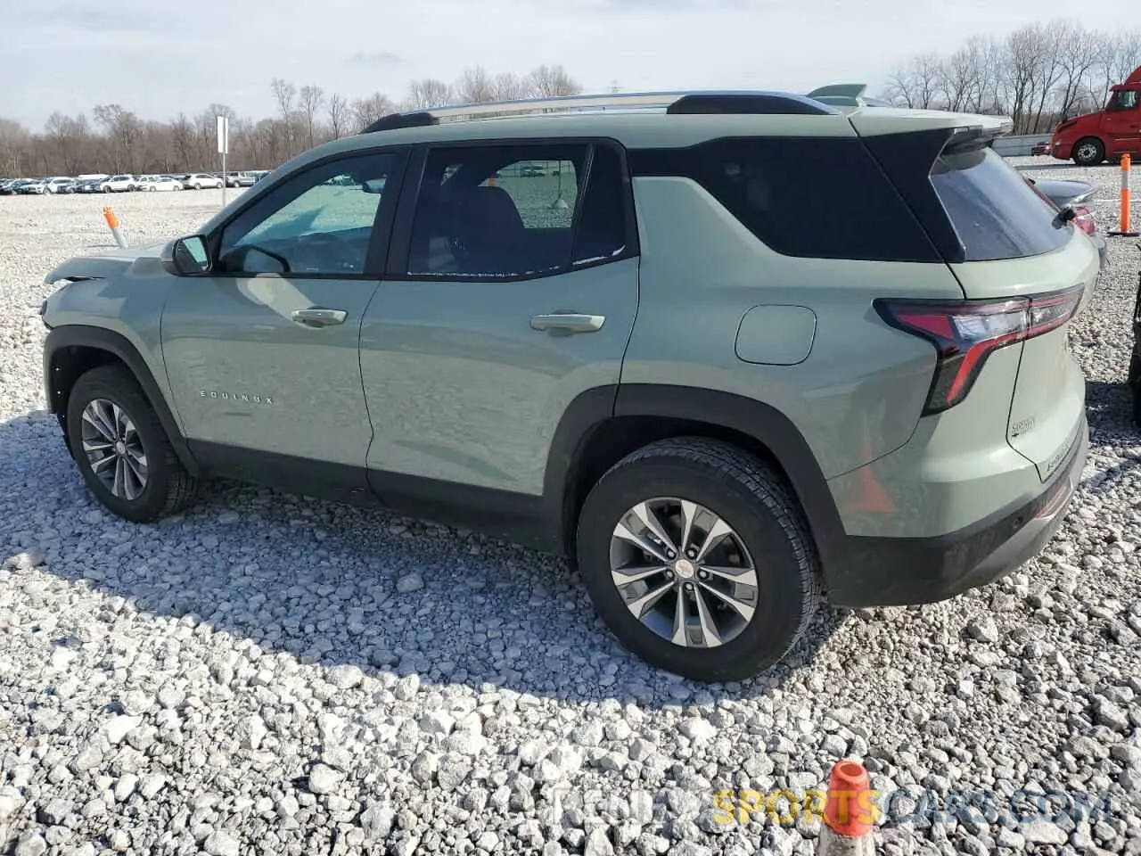 2 Фотография поврежденного автомобиля 3GNAXHEG8SL230502 CHEVROLET EQUINOX 2025