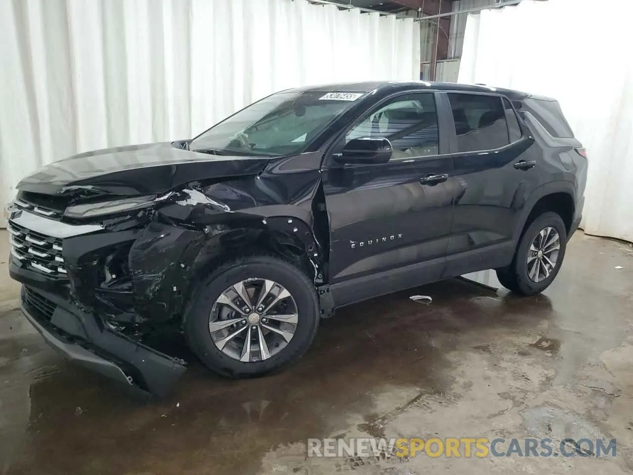 1 Photograph of a damaged car 3GNAXHEG9SL221209 CHEVROLET EQUINOX 2025