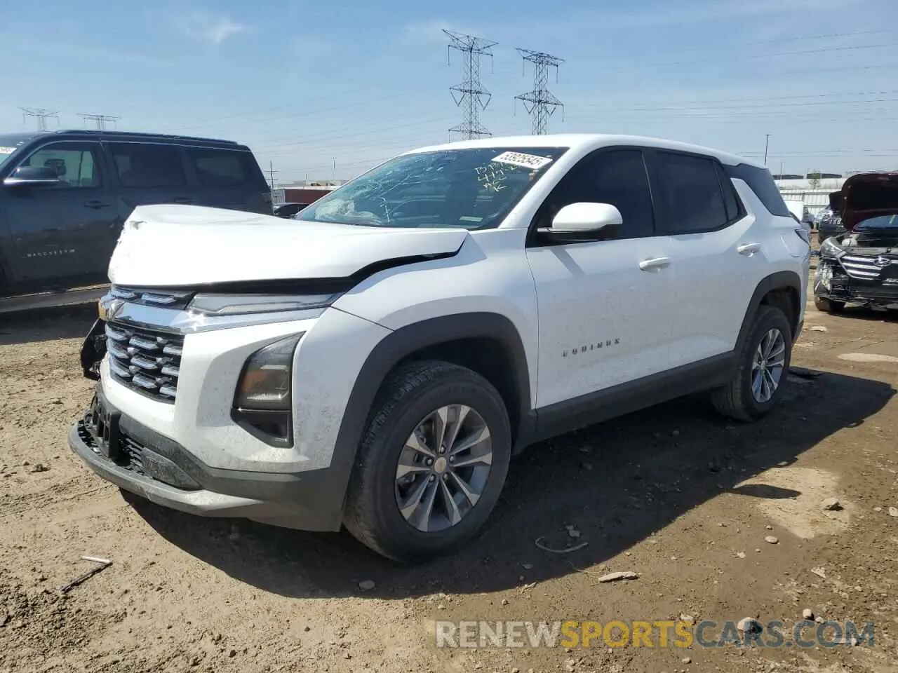 1 Фотография поврежденного автомобиля 3GNAXHEGXSL132281 CHEVROLET EQUINOX 2025