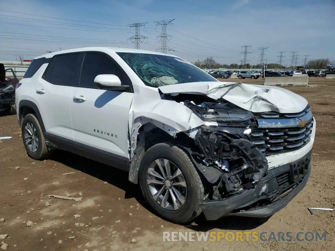 4 Фотография поврежденного автомобиля 3GNAXHEGXSL132281 CHEVROLET EQUINOX 2025