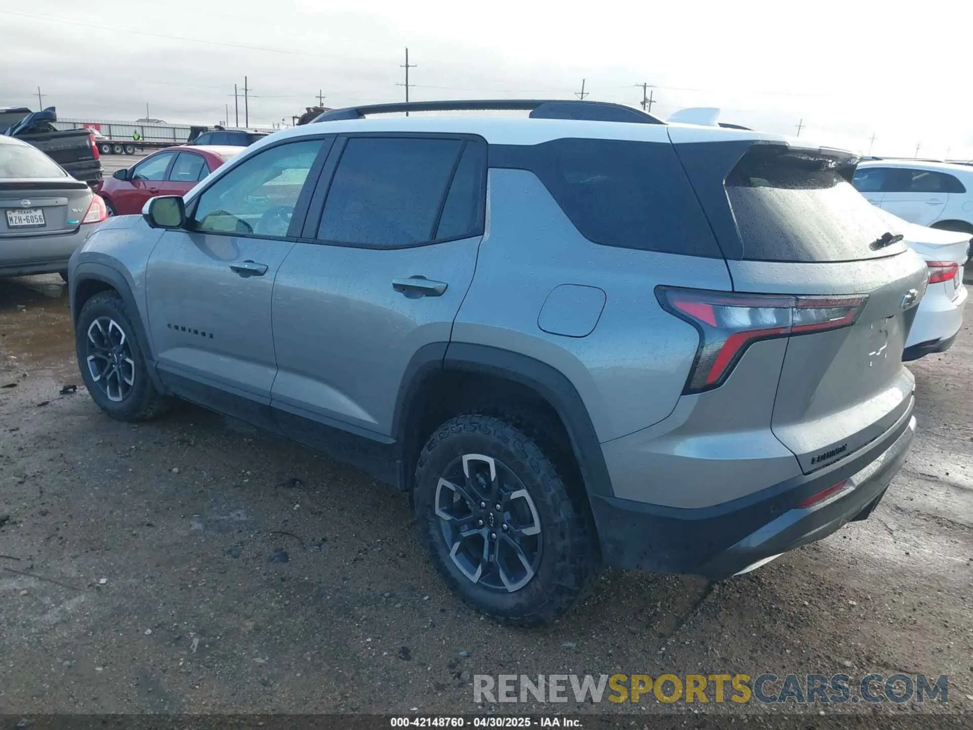 3 Фотография поврежденного автомобиля 3GNAXKEG0SL241331 CHEVROLET EQUINOX 2025