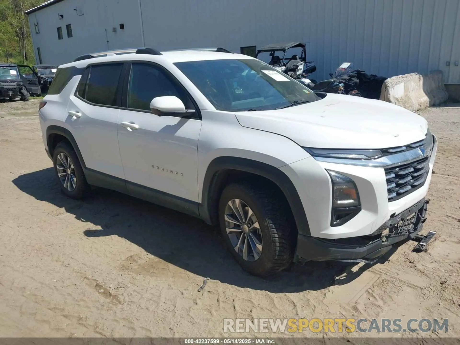 1 Фотография поврежденного автомобиля 3GNAXPEG0SL153490 CHEVROLET EQUINOX 2025