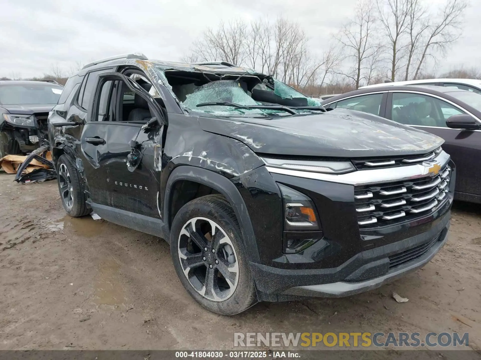 1 Фотография поврежденного автомобиля 3GNAXPEG4SL149121 CHEVROLET EQUINOX 2025
