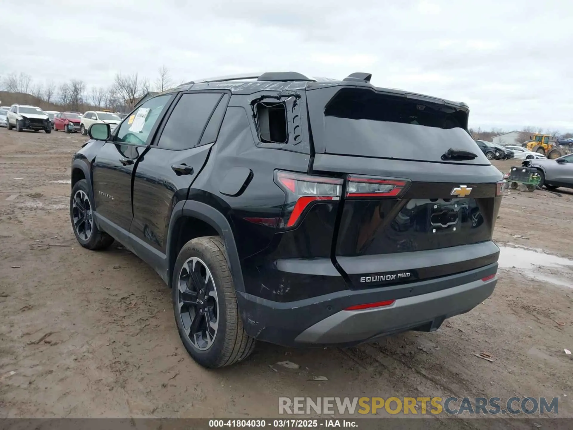 3 Фотография поврежденного автомобиля 3GNAXPEG4SL149121 CHEVROLET EQUINOX 2025