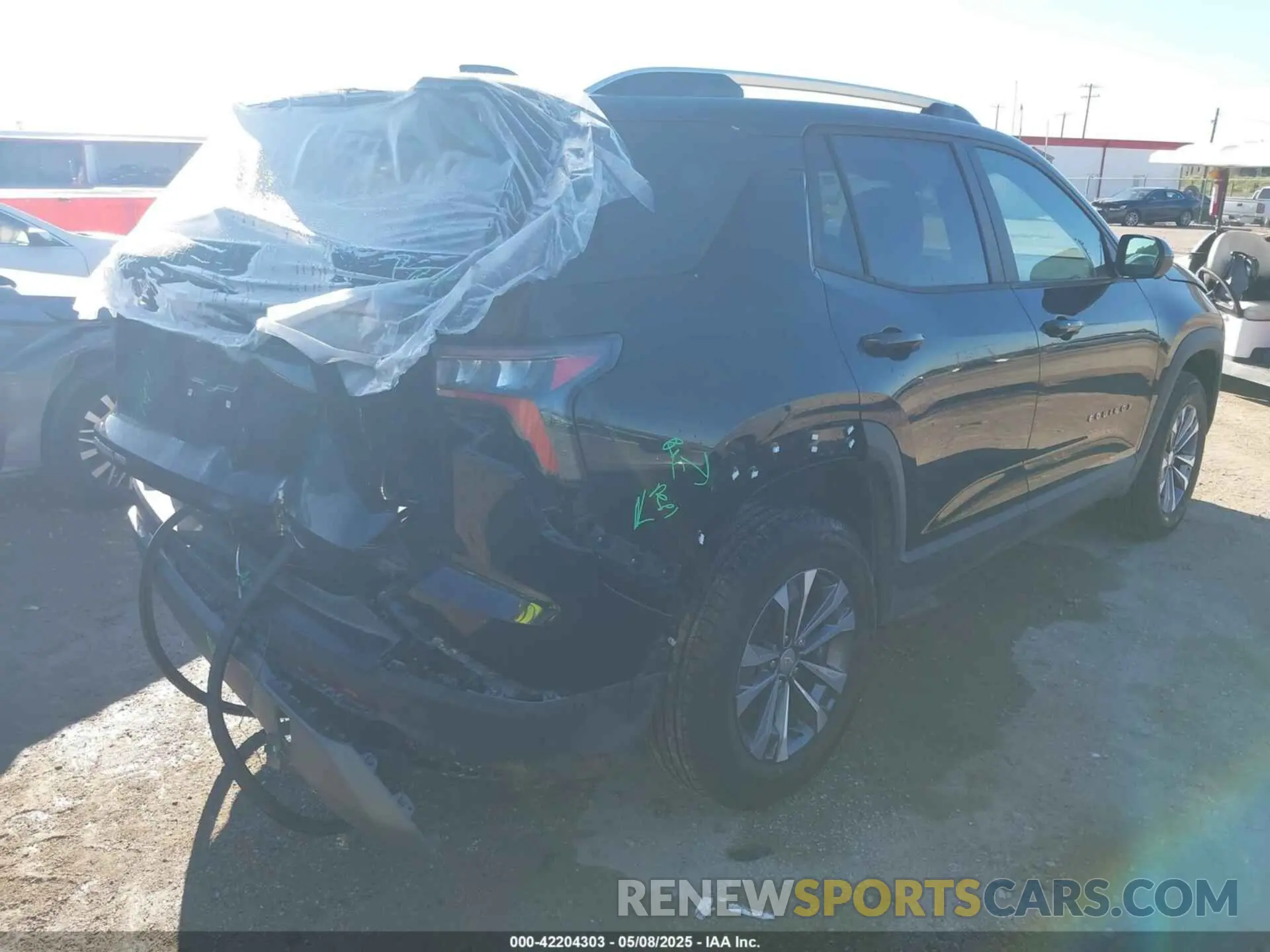4 Фотография поврежденного автомобиля 3GNAXPEG4SL209463 CHEVROLET EQUINOX 2025