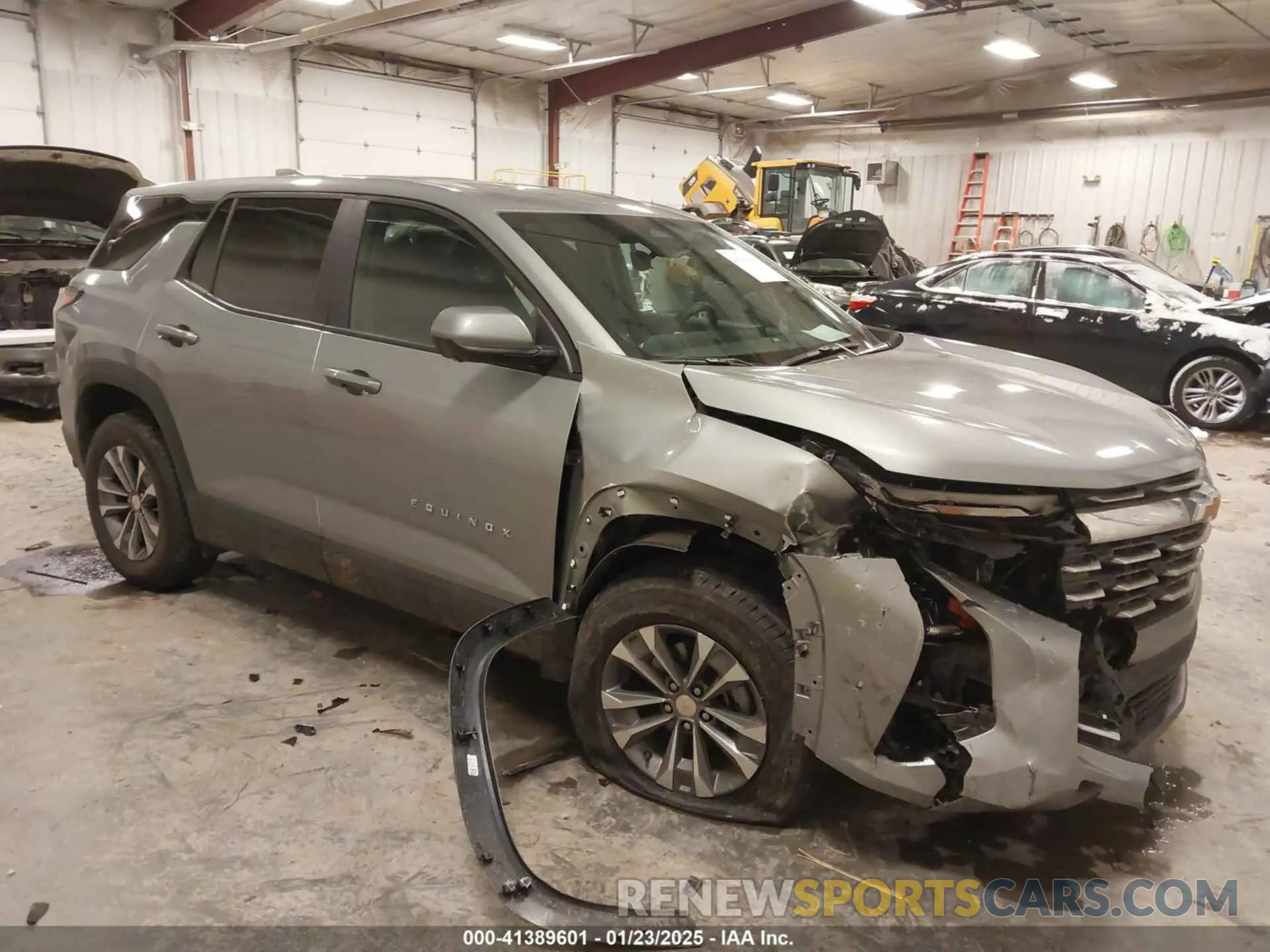 1 Photograph of a damaged car 3GNAXPEG5SL103717 CHEVROLET EQUINOX 2025