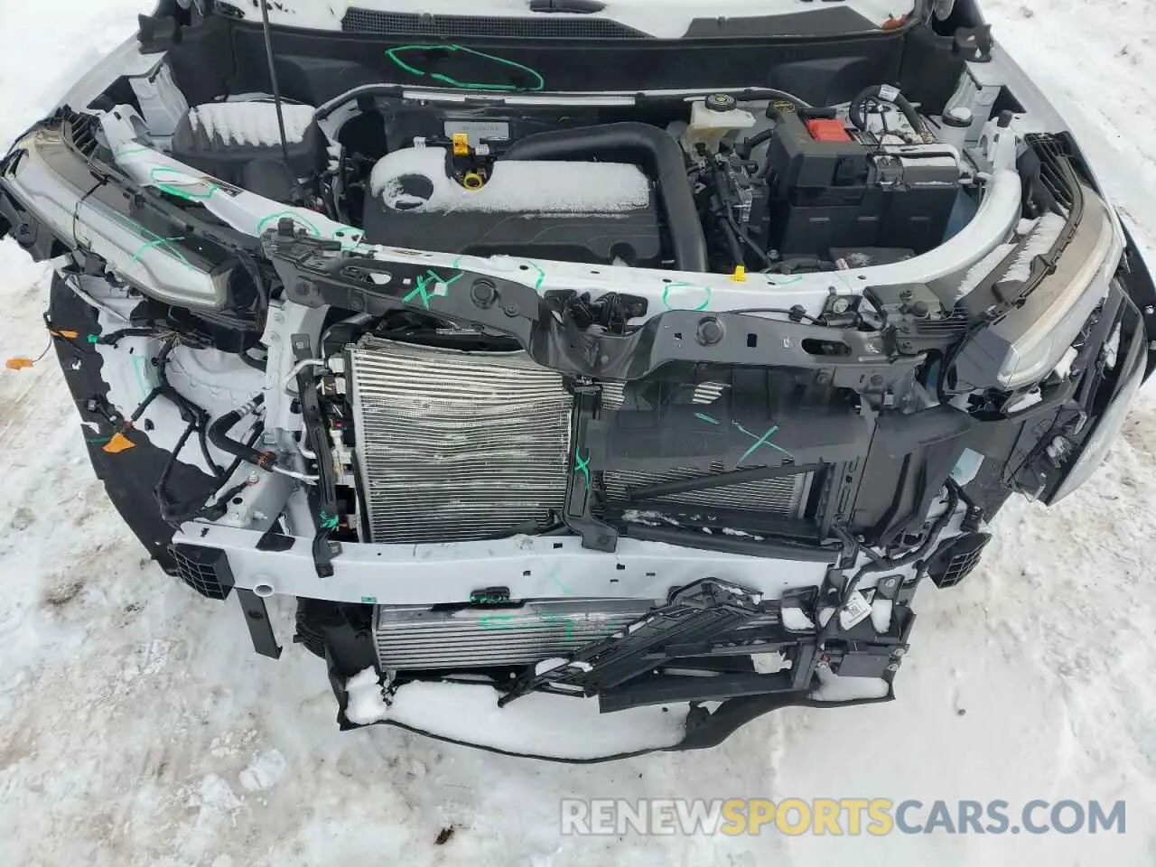 12 Photograph of a damaged car 3GNAXPEG5SL132151 CHEVROLET EQUINOX 2025