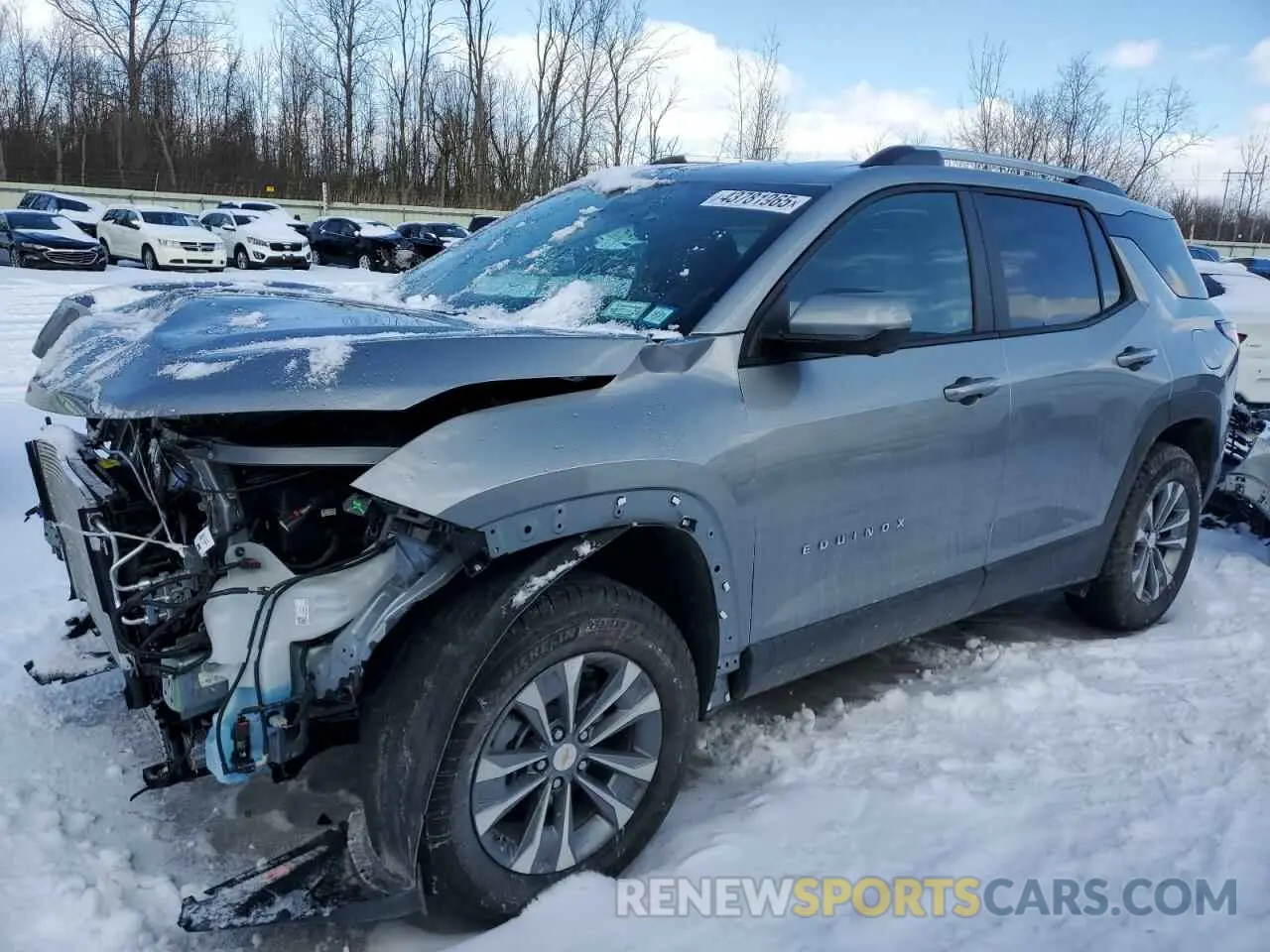 1 Фотография поврежденного автомобиля 3GNAXPEG8SL154290 CHEVROLET EQUINOX 2025
