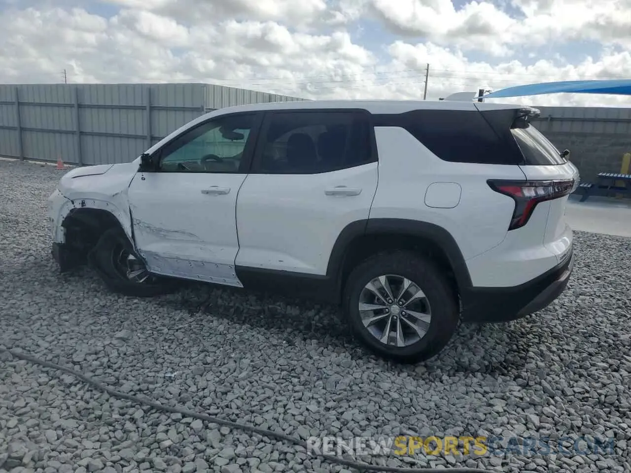 2 Photograph of a damaged car 3GNAXPEGXSL286452 CHEVROLET EQUINOX 2025
