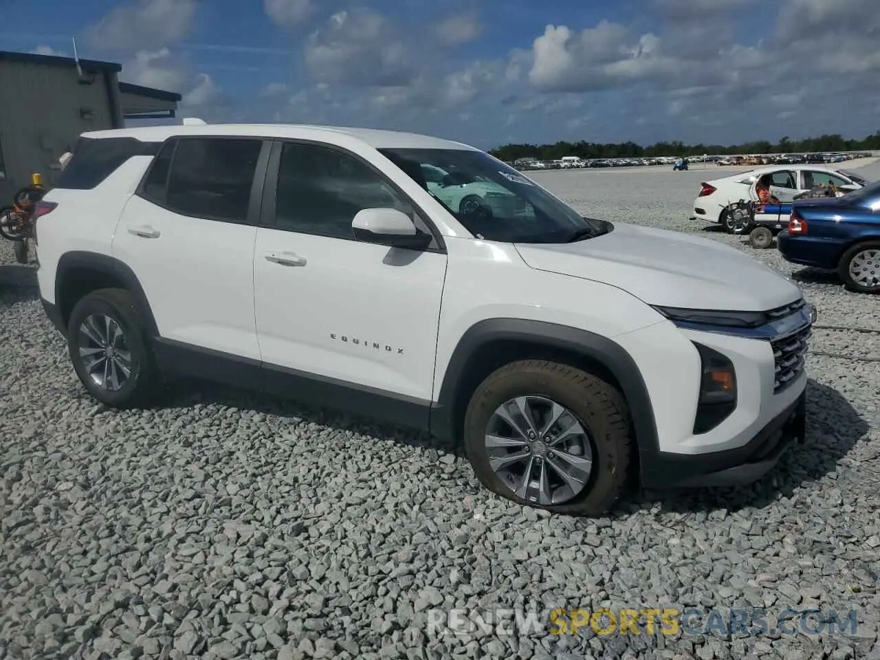 4 Photograph of a damaged car 3GNAXPEGXSL286452 CHEVROLET EQUINOX 2025