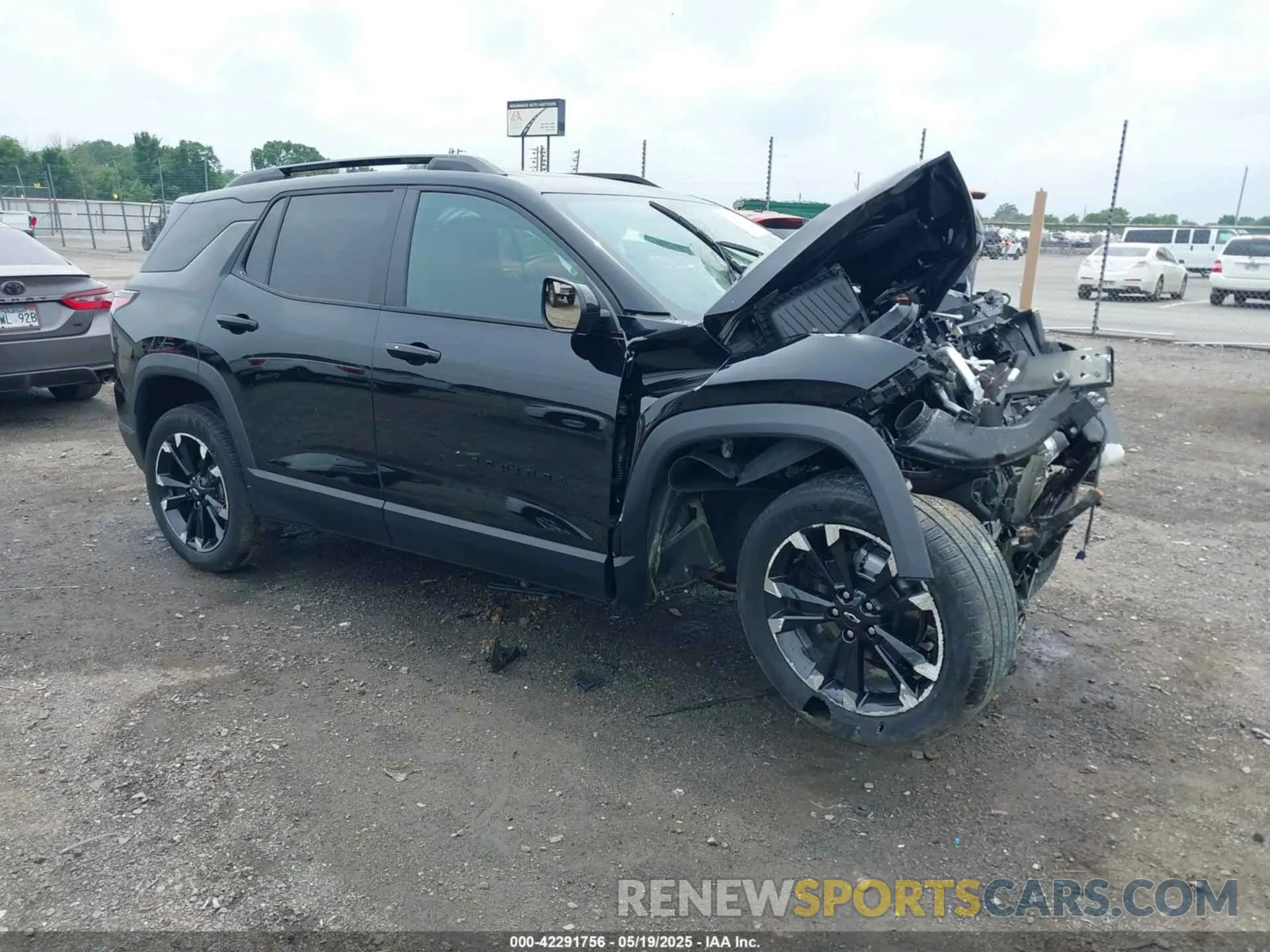 1 Photograph of a damaged car 3GNAXTEG5SL128612 CHEVROLET EQUINOX 2025