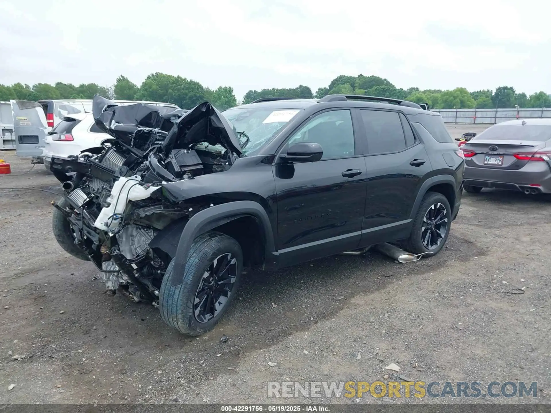 2 Photograph of a damaged car 3GNAXTEG5SL128612 CHEVROLET EQUINOX 2025
