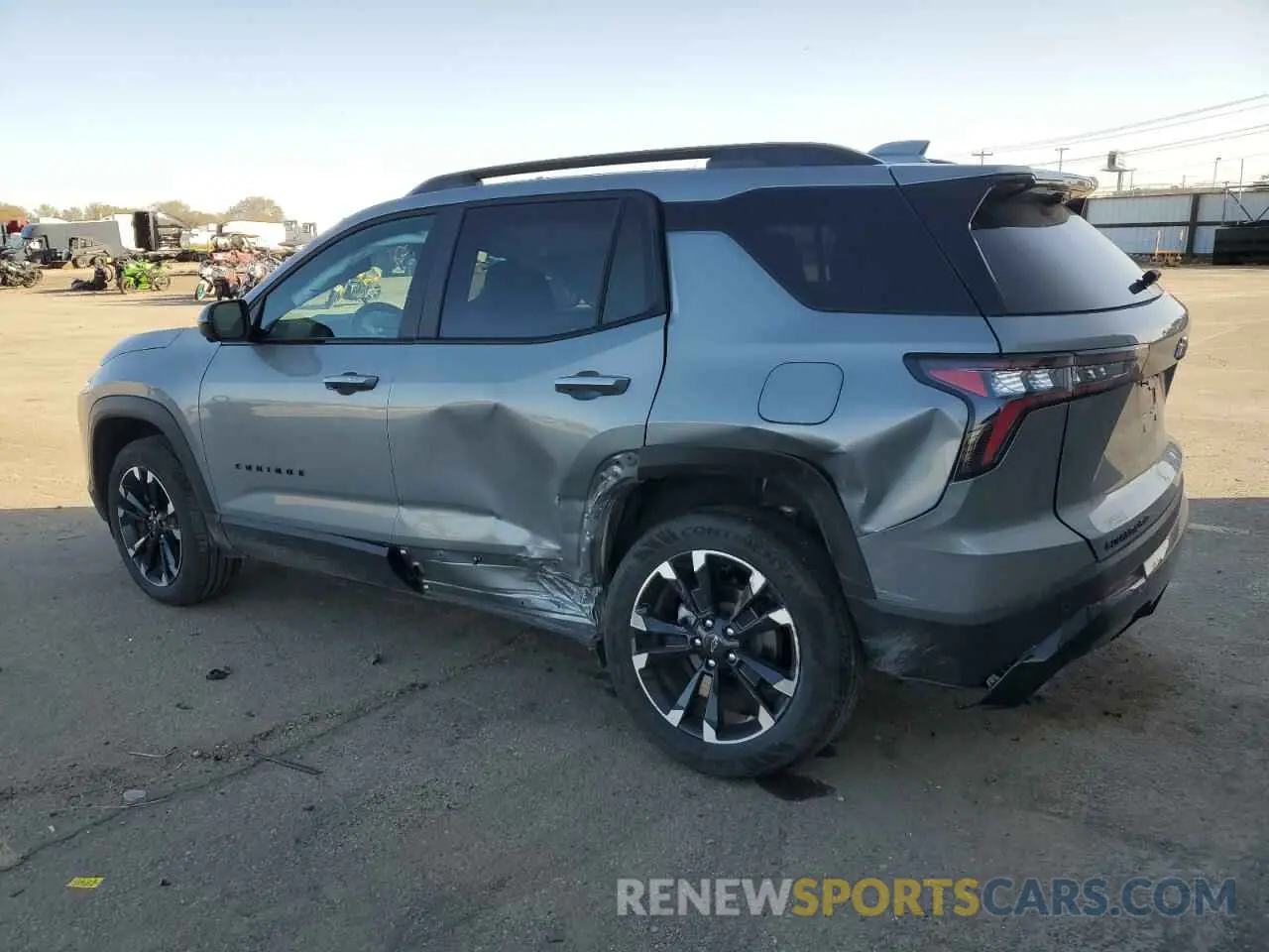 2 Photograph of a damaged car 3GNAXTEG9SL112476 CHEVROLET EQUINOX 2025