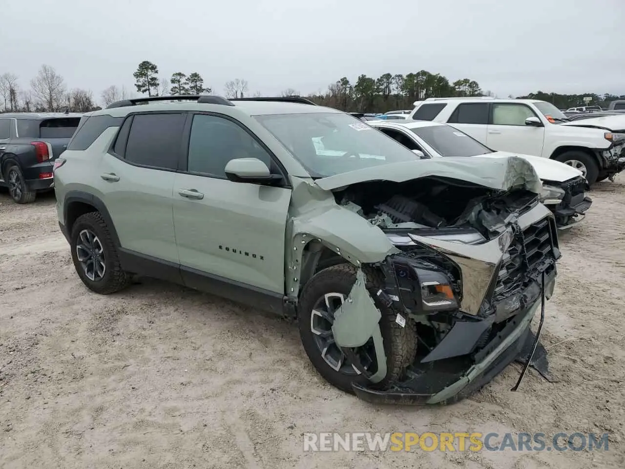 4 Photograph of a damaged car 3GNAXKEG6SL232309 CHEVROLET EQUINOX AC 2025
