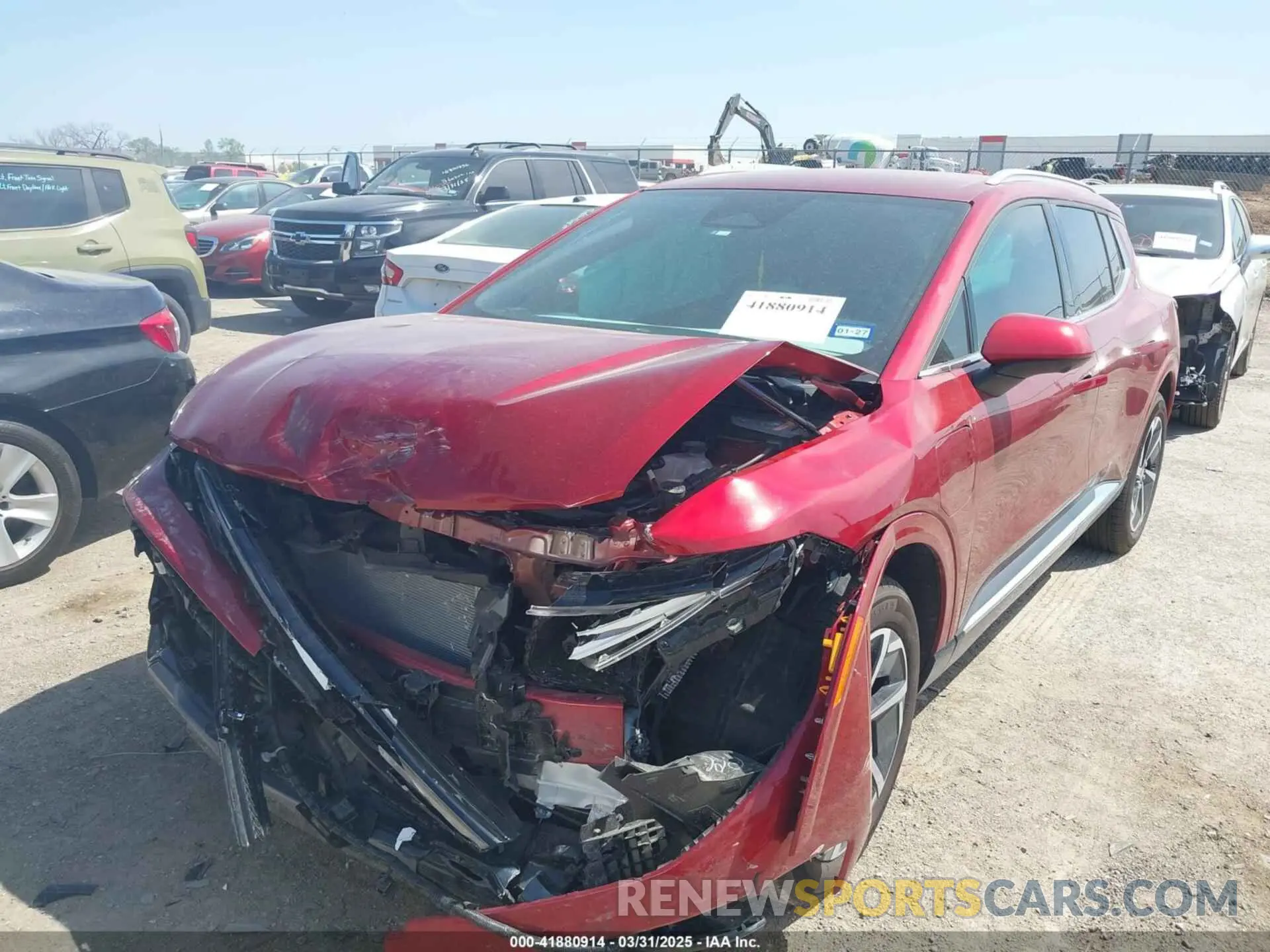 2 Photograph of a damaged car 3GN7DLRPXSS146025 CHEVROLET EQUINOX EV 2025