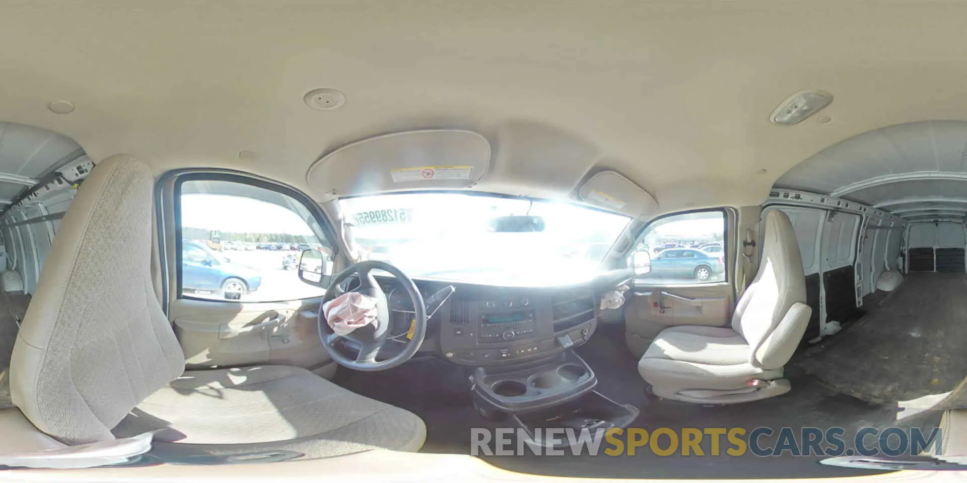 14 Photograph of a damaged car 1GCWGBFG1K1154171 CHEVROLET EXPRESS 2019