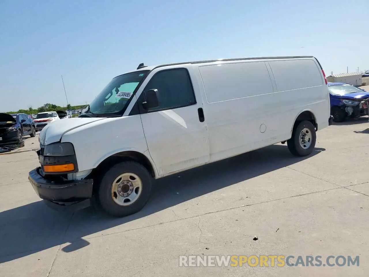 1 Фотография поврежденного автомобиля 1GCWGBFP4K1164337 CHEVROLET EXPRESS 2019
