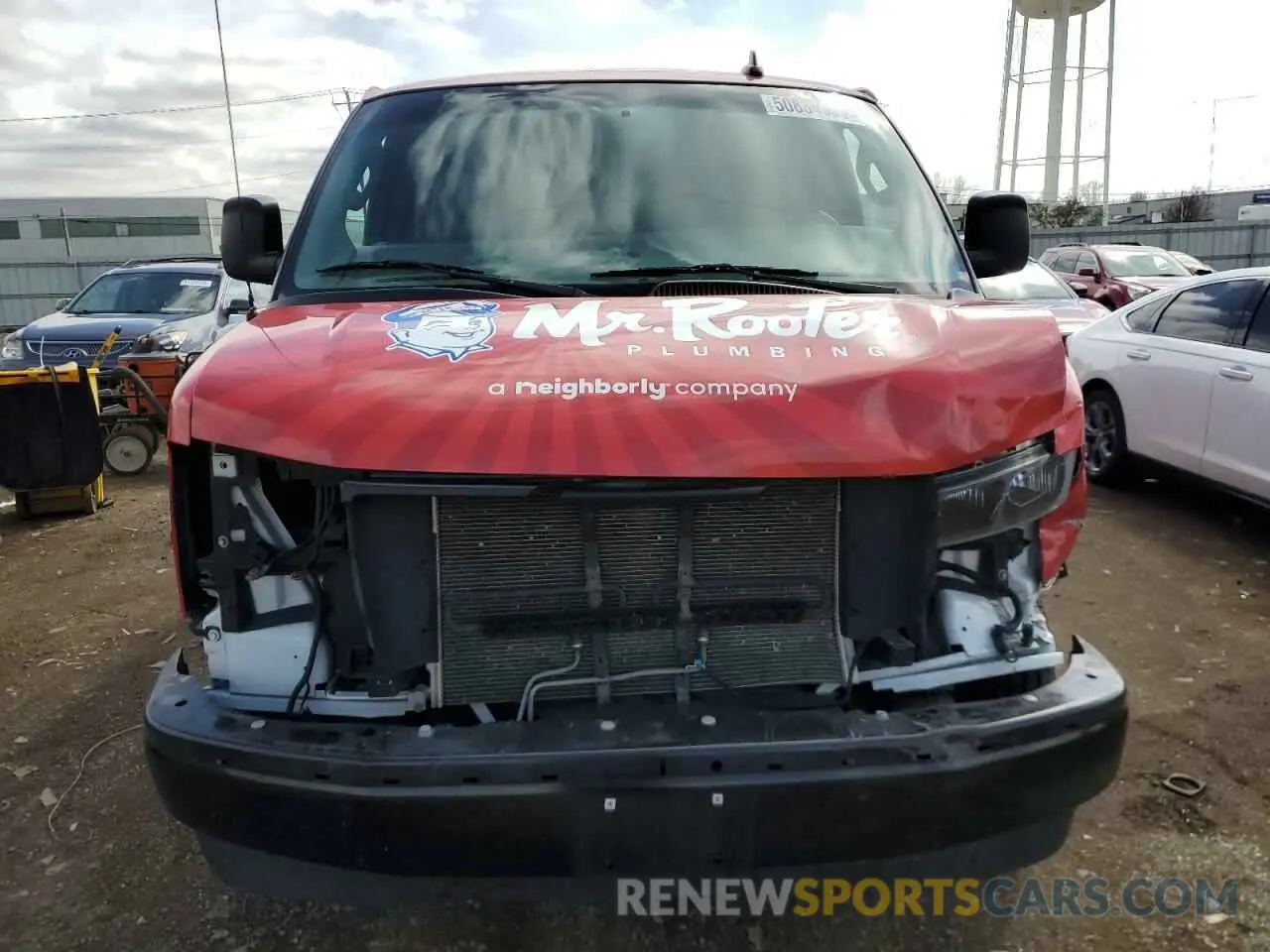 5 Photograph of a damaged car 1GCZGHFG7K1308611 CHEVROLET EXPRESS 2019