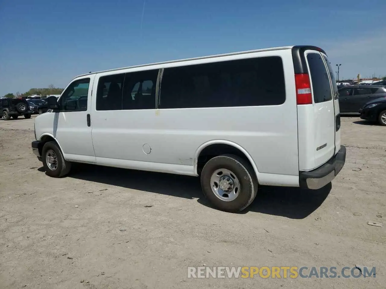 2 Photograph of a damaged car 1GAZGPFP1L1268224 CHEVROLET EXPRESS 2020