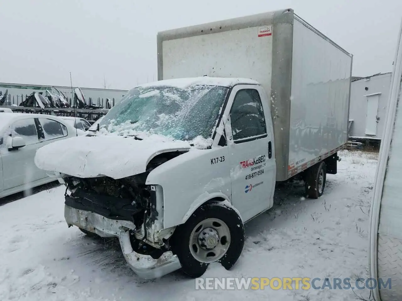 2 Photograph of a damaged car 1HA0GSFG4LN006995 CHEVROLET EXPRESS 2020