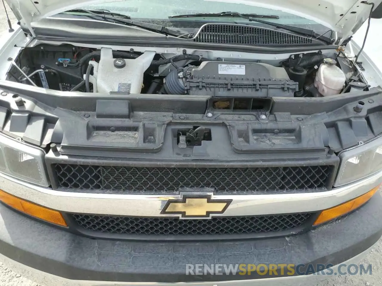 12 Photograph of a damaged car 1GCWGAF78M1259125 CHEVROLET EXPRESS 2021