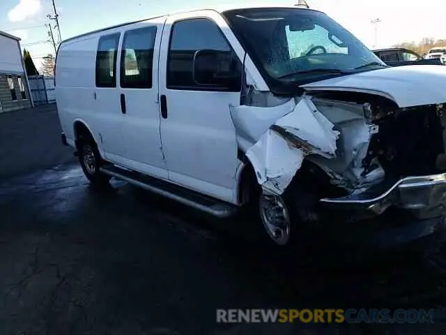 13 Photograph of a damaged car 1GCWGAF79M1270926 CHEVROLET EXPRESS 2021