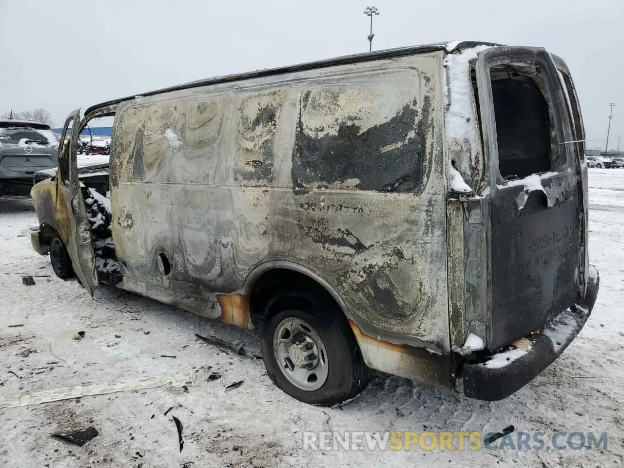 2 Фотография поврежденного автомобиля 1GCWGAFP8M1160692 CHEVROLET EXPRESS 2021