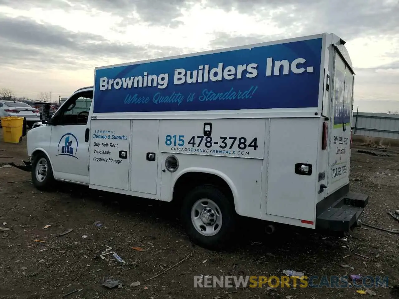 2 Photograph of a damaged car 1HA0GRF72MN004060 CHEVROLET EXPRESS 2021