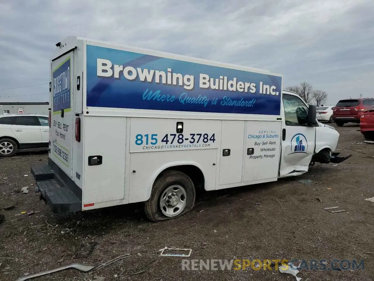 3 Photograph of a damaged car 1HA0GRF72MN004060 CHEVROLET EXPRESS 2021