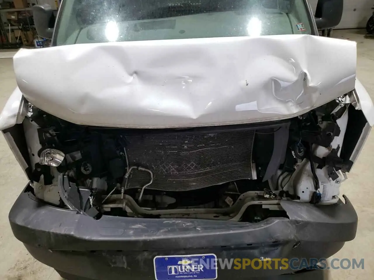 12 Photograph of a damaged car 1GCZGGF73N1195741 CHEVROLET EXPRESS 2022