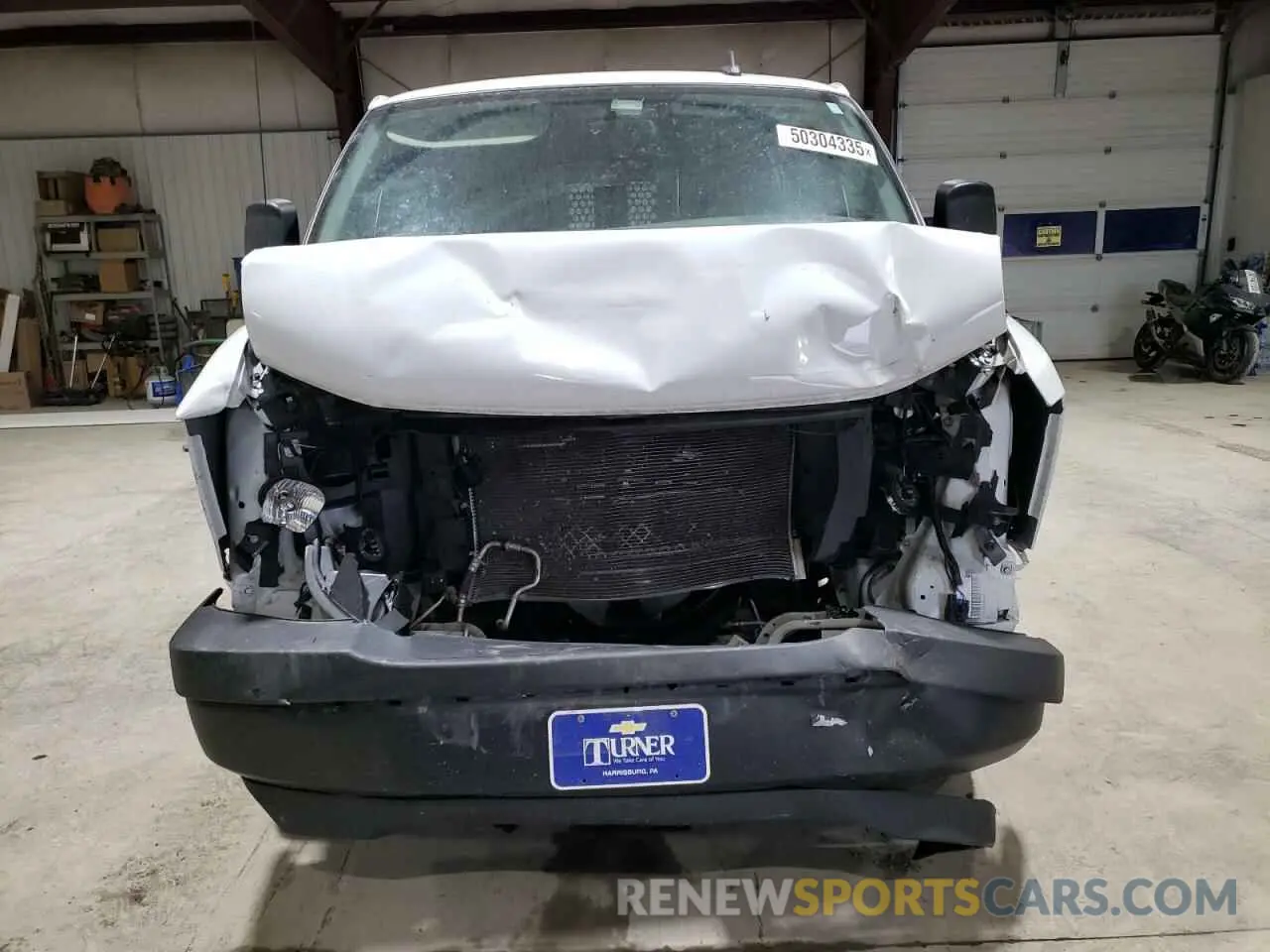 5 Photograph of a damaged car 1GCZGGF73N1195741 CHEVROLET EXPRESS 2022